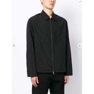 Maison Kitsune Paris Jacket Mens XL Lightweight Zip Up Windbreaker Quiet Luxury